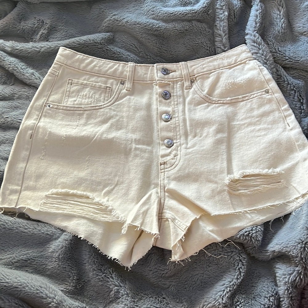 high rise jean shorts from target